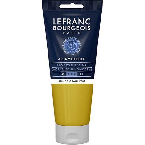 Peinture acrylique - Stil de grain vert - 730 - Fine - Lefranc Bourgeois - Tube 200ml (1/2)