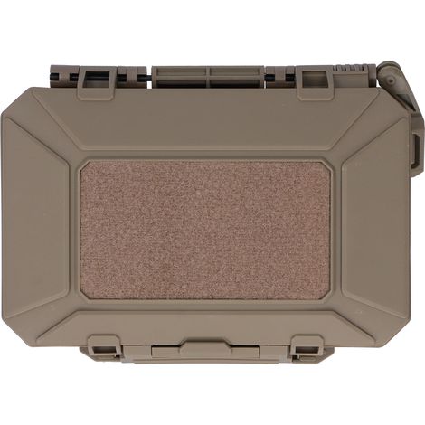 Boîtier étanche extérieur en nylon de sécurité antichoc pour équipement de survie, rangement verrouillable, tan (1/5)