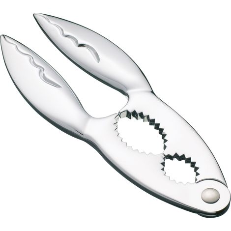 MasterClass Pinzas de acero inoxidable para cangrejo/bogavante, 17 cm (6,5 pulgadas), plata