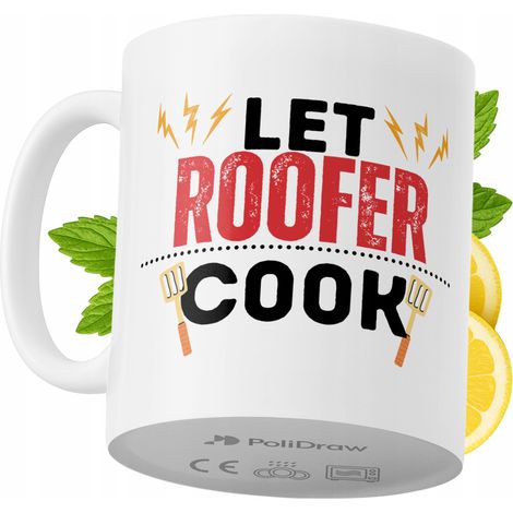 Lustige Kaffeetasse für Dachdecker mit witzigem Textdesign – ideal für Geburtstage, Namenstage, Feiertage und besondere Anlässe. Hochwertige Tasse für Zuhause, Büro und Arbeit. Farbe: Weiß, 330 ml.