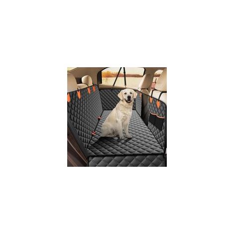 Housse de siège d'auto pour chien – Antidérapante et imperméable – Protection complète pour banquette arrière – Dimensions 135 x 45 x 54 cm