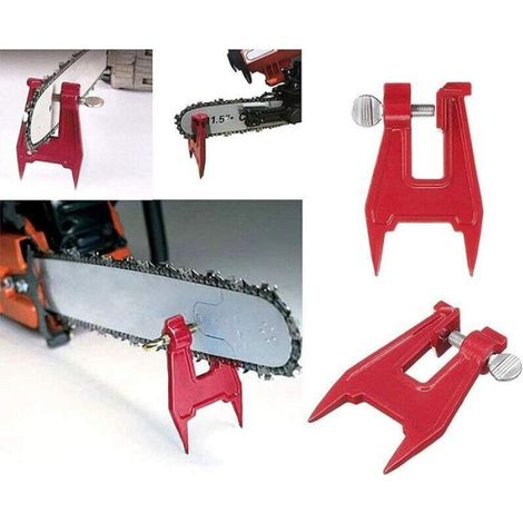 Kit per affilare motoseghe con lime e manici in legno, calibro incluso - ALTRO (1/3)