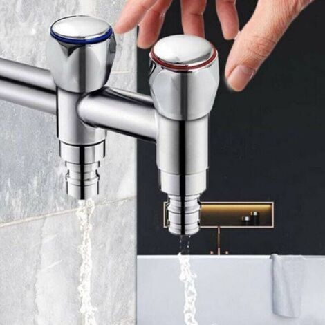 Etagere Douche Sans Percage, Etagere Salle de Bain Aluminium, Rangement Douche Antirouille, Etagere Angle Salle de Bain avec 2 crochets (1/2)