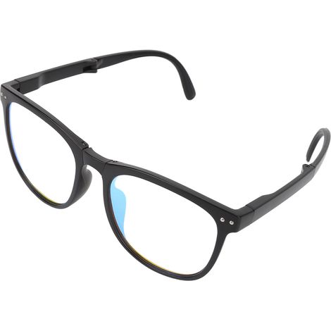 Lunettes pour daltoniens rouge-vert, lunettes pliables et portables à monture noire (1/5)