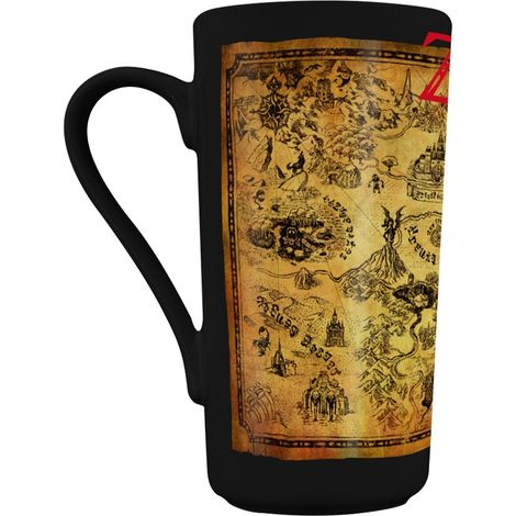 Taza con el mapa de Zelda 470 ml perfecta para jugadores y coleccionistas