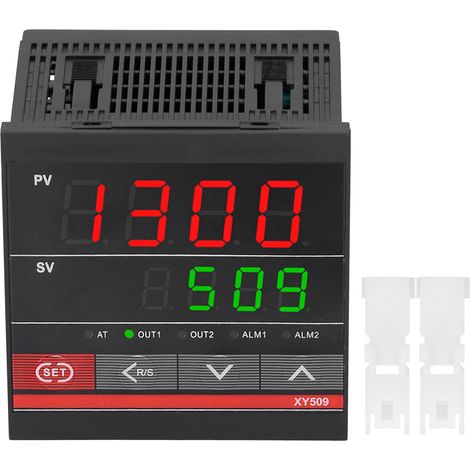 Contrôleur de température PID relais de chauffage et de refroidissement équipement universel XY509 100-240VAC (1/5)