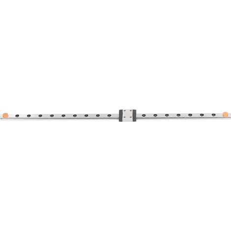 Lineare Gleitschiene 300 mm, Wälzlagerstahl, geringer Widerstand, leichtgängige lineare Gleitschienenführung für 3D-Druck