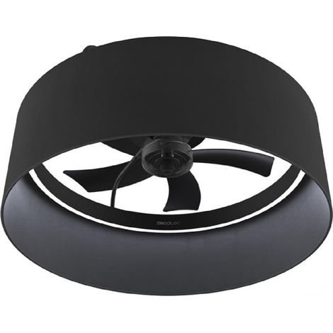 Ventilatori da soffitto EnergySilence LampAero 650 Black Design Cecotec (1/4)