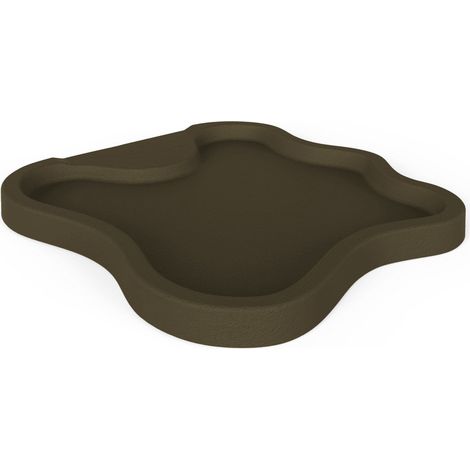 Piatto Doccia da Esterno Giardino in Polietilene HD Arkema Lake Dove Grey (1/5)