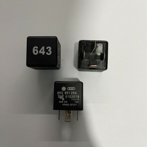 Volkswagen Sagitar, Magotan, Golf, Lavida, Audi 643 relais 8K0951253