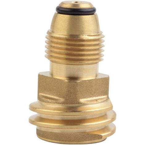 Adaptateur de réservoir - pratique - conversion de fournaise à gaz en laiton - accessoires de fournaise de camping (1/5)