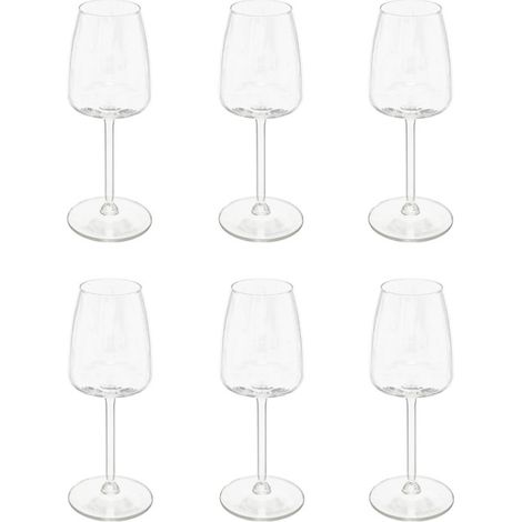 Lot de 6 Verres à Vin "Tanya" 31cl Transparent (1/2)
