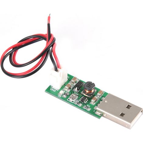 DC-DC USB 7W Aufwärts-Spannungswandler, 5V auf 6V, 9V, 12V und 15V, einstellbar. (1/5)