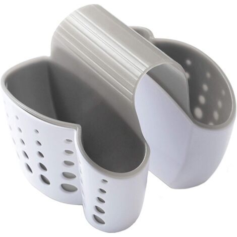 royaluxe-Organisateur d'évier pour le caddy de cuisine organisateur porte-ustensiles de cuisine porte-éponge cuisine salle de bain rangement (1PC)