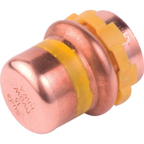 Bouchon CU F 28 à sertir gaz
