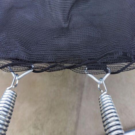 Filet de sécurité pour trampoline de 366 cm – Résistant aux UV – Maille haute densité – Fermeture éclair de sécurité (1/3)