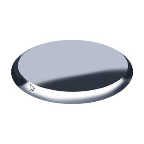 Cache-trou de robinet DO NEUTRE SÉRIE 12715970 Chrome (1/3)