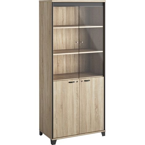 CALICOSY - Armoire portes vitrées Fabrication Française - MAMBO (1/2)