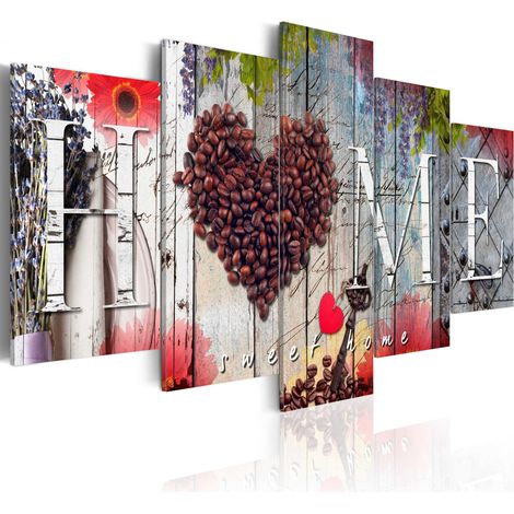 Quadro - Cuore del caffè - 200x100 (1/4)