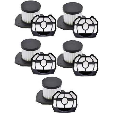 Lot de 5 filtres avec 2 préfiltres de rechange pour aspirateur balai Ryobi P718 313282002 18 volts (1/5)