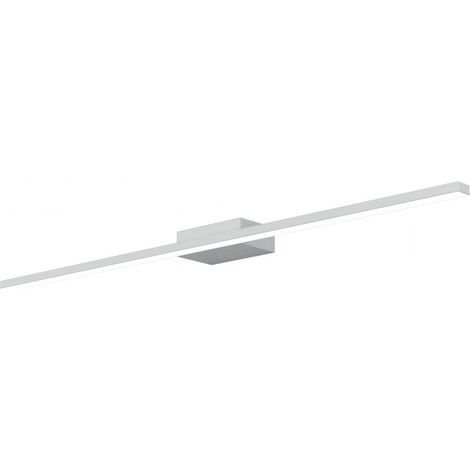 Top light line 1154 ag led 1740lm 90cm blanc applique murale led intégrée miroir en métal salle de bain carrée, nuances claires 4000 ° k (lumière naturelle)