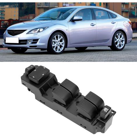 Interrupteur de lève-vitre avant gauche GV2S-66350A compatible avec Mazda 6 2006-2008 2.3L (1/5)