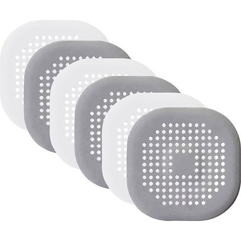 Set mit 6 Silikon-Küchenspülenfiltern, Verstopfungsschutzgitter für Badewanne und Badezimmer (1/5)