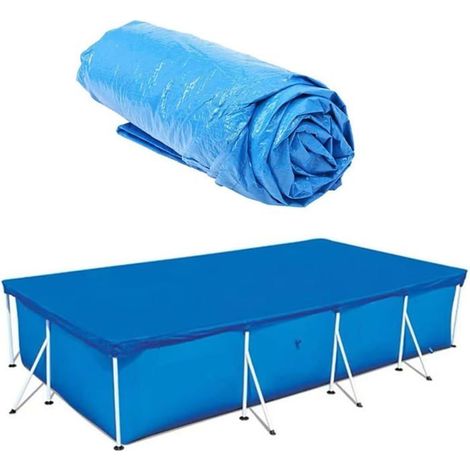 Bache piscine rectangulaire 300x200cm imperméable – Protection sol pour piscine hors sol – Anti-UV et déchirures (1/5)