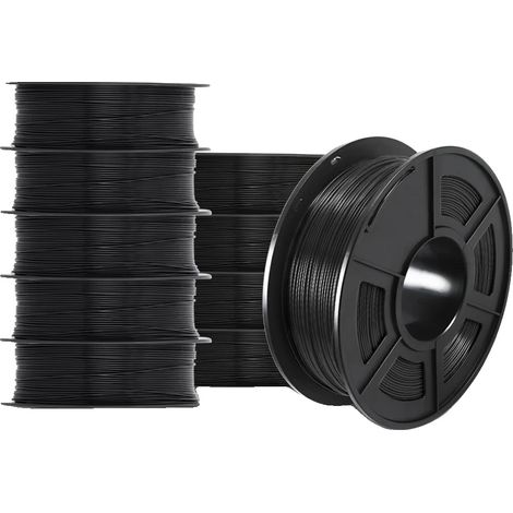 3D-Filament, elastisch, umweltfreundlich, schwarzes PETG 10 (1/2)