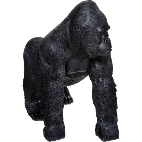 Estatua de gorila en movimiento H37 cm - Atmosphera créateur d'intérieur