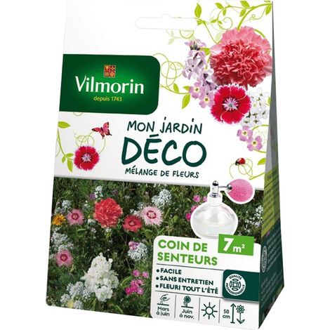 VILMORIN Mélange graines de fleurs COIN DE SENTEURS - 7 m²