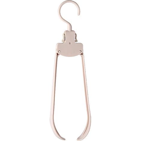 CSPARKV 2 cintre pliable portable, accessoires de voyage, séchoir à linge pliable pour voyage, voyage d'affaires, pantalon (1/5)