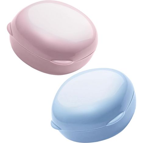 Portable Soap Box for Travel 2 Pieces Lightweight and Easy