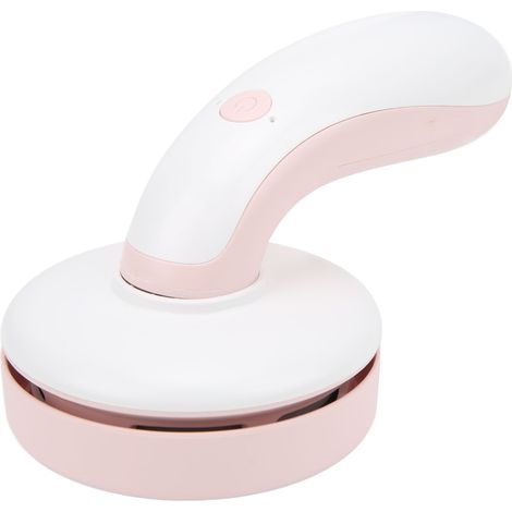 Aspirateur de bureau mini sans fil USB rechargeable, balai à main portable pour maison, ramasse-poussière de table, rose (1/5)