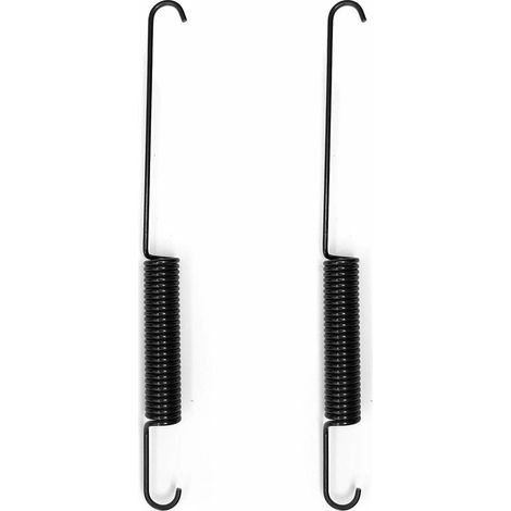 2x Ressort de traction de rappel en acier à double crochet béquille scooter moto cyclomoteur Kreidler, 1x8x114mm
