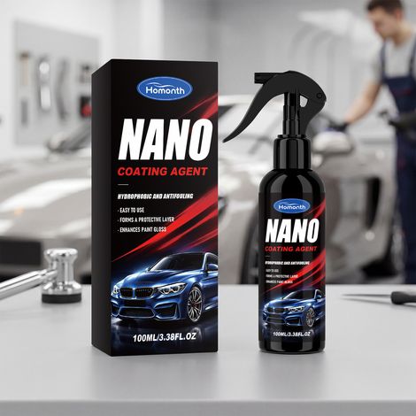 Nano-coating spray, hydrophobic, stain-resistant, and scratch-resistant, suitable for multiple surfaces, car detailing and maintenance -- 100ML -- BIEMMEDUE (1/5)