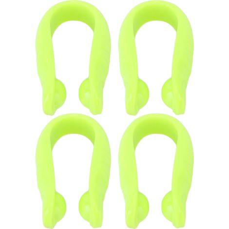 4 pièces Pinces d'Acupression pour Réduction du Stress, Soulagement des Tensions, Clip de Pression Manuelle Portable Vert (1/5)