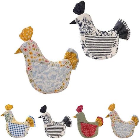 Ensemble maniques + dessous de plat matelassés coton résistant chaleur gants cuisine lavables cadeau idéal tailles 2-6 (1/5)
