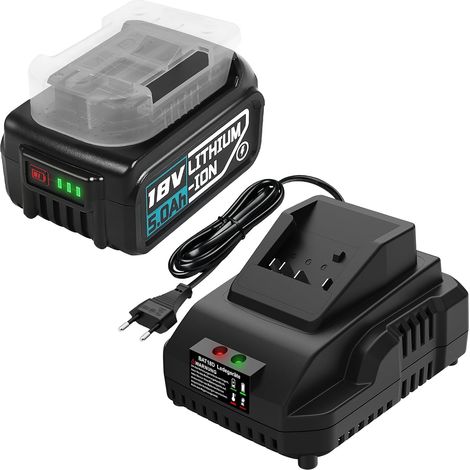 Batterie de rechange 5000 mAh pour Bosch Professional 18 V avec chargeur (1/5)