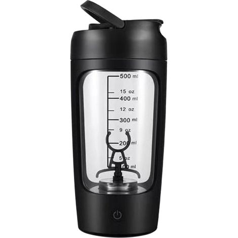 Elektrischer Protein-Shaker mit Aufbewahrungsbecher, tragbarer Fitness-Mixer