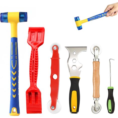 Kit d'outils de vitrage de fenêtre, 6 outils de vitrage (1/5)