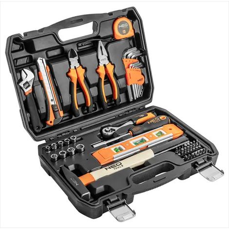 Coffret ensemble d'outils 60 pièces NEO TOOLS - 10-200 (1/4)