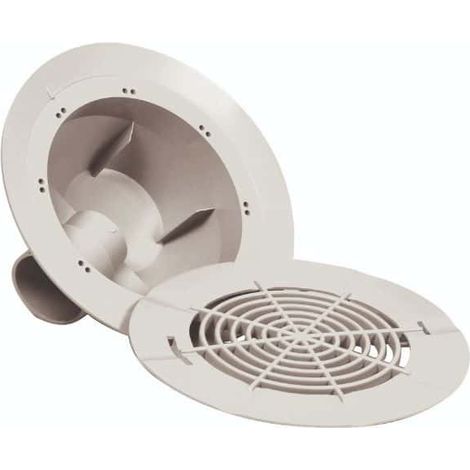 BWT – Bonde de piscine 50/63 mm – Débit jusqu'à 15 m³/h – Corps en ABS traité anti-UV – Compatible liner et béton