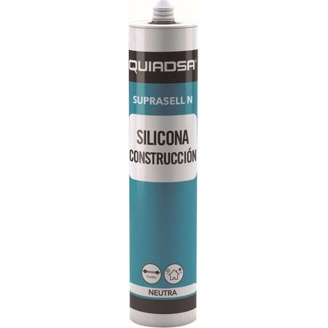 Sellador de silicona neutra Translúcido SUPRASELL SIL. NEUTRA  QUIADSA  52501541