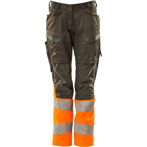 Pantaloni da lavoro Mascot accelerate safe tessuto ripstop tasche ginocchio regolabili