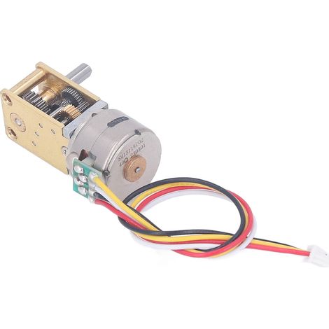 Mikro-Untersetzungsmotor aus Kupfer, 15-Schrittmotor, Mini-Getriebemotor für intelligente Roboter, DC 5 V (1/5)