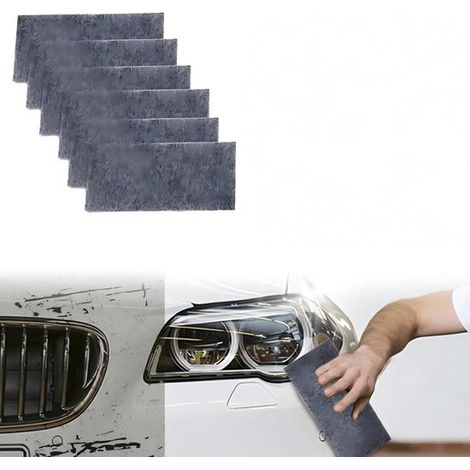 Paño Nano Sparkle，10 x 20 cm，6 unidades，Paño para pulir y reparar arañazos en coches，Paño para quitar manchas (1/5)