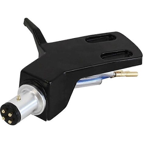 Porte-cellule en alliage d'aluminium pour platine vinyle, cellule de rechange pour phono, support noir (1/5)