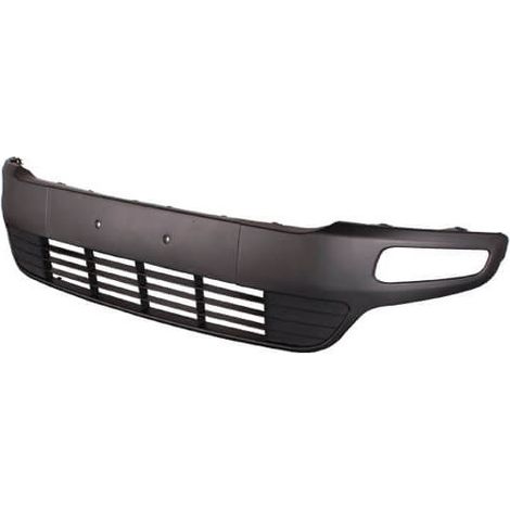 Moulure de pare-choc avant centrale noire Fiat Punto Evo depuis 2009