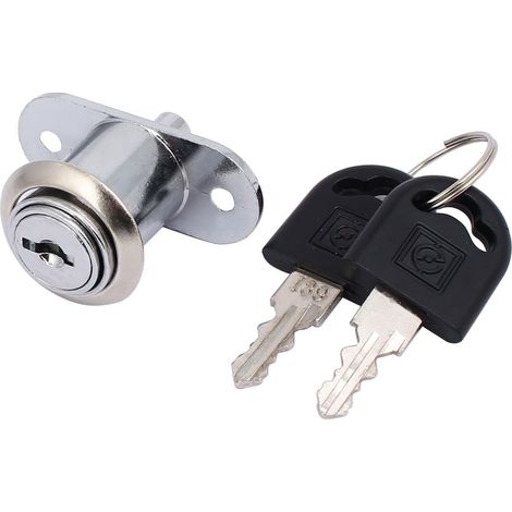 Schranktür schaufenster metall schiebesperrung rohrförmige kolbenverschluss silber ton (7a5cdad5d59a (1/3)